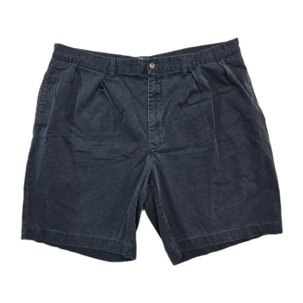 Polo Ralph Lauren Tyler Shorts Men's Size 40 Navy Blue Flat Front Chino